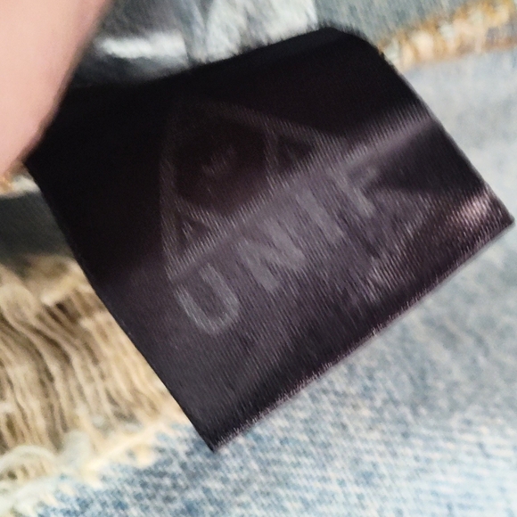 UNIF Distressed Denim and Red Flannel Vest - Picture 10 of 12